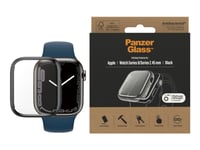 Panzerglass™ | Full Body - Skærmbeskytter För Smart Klocka - Glas - Rammefarve Sort | Apple Watch Series 7 (45 Mm)