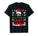 The Policeman Santa Claus Christmas Day Xmas T-Shirt