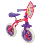 Disney Princess Kids 10" Training Bike Adjustable Height Removable Stabilisers