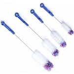 Fei Yu - Brosse à biberon Brosse à biberon Brosse de nettoyage avec tête de coton Nettoyage sans rayures pour biberons Boîteilles d'eau