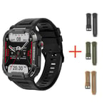 Military Smart Watch Miesten Gps-Seuranta Bluetooth Call Fitness Vedenpitävä Urheilu Älykello Naisille Xiaomi Huawei Android Ios