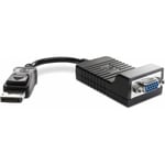 Hp Adaptateur DisplayPort à vga - 0,2 m - DisplayPort - vga (D-Sub) - Mâle - Femelle - Cuivre (F7W97AA) - Hewlett Packard