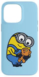 Coque pour iPhone 14 Pro Max Minions Cute Bob Favorite Teddy Bear Portrait