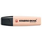 Stabilo Surligneur Boss Original Nature. Pointe biseautée. Couleur beige rose