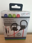 VENOM IN EAR GAMING STEREO HEADSET FOR PS4 XBOX ONE 360 PC & MAC NEW SEALED