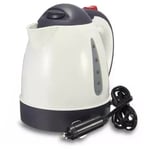 24V Electric Car Kettle Travel Camping Caravan Boiling Water Socket Tea Coffee