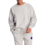 Champion Men's reverse Sweatshirt, Oxford Gray-y06145, M UK