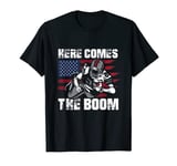 Cool Here Comes the Boom T-Shirt for Football Fans T-Shirt