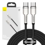 Baseus Samsung USB-C til USB-C Kabel, 100W 2m Sort