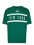 New Era Nfl Drop Shoulder Tee Neyjet Grön