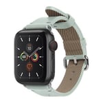 Apple Watch (38/40/SE/41/42mm) Native Union Classic Rem i Ekte Skinn - Grønn