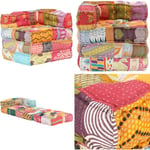 Pouf modulaire Patchwork Tissu - pouf - poufs - Home & Living - Multicolore