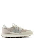 New Balance Womens 237 Trainers - Light Grey, Light Grey, Size 7, Women