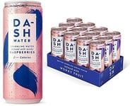 Dash Water Raspberry 12 X Raspberry Flavoured Sparkling Spring Water NO Sugar N