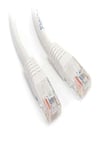 StarTech. COM 0,3 m Cat5e Noir moulé RJ45 UTP Cat 5e Patch Cable – 0,3 m Patch Cord SPIG9 25 ft Blanc