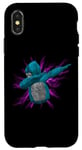 iPhone X/XS Come At Me Bro Gorilla Monkey Tag Gifts For VR Gamer, Blue Case