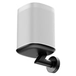 deleyCON 1x Fixe Support Mural pour SONOS One (SL) & SONOS Play:1 Support de Haut-Parleur Métal - Noir