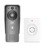 PNI Interphone vidéo Intelligent House 910 WiFi HD, P2P, Sortie de Verrouillage, Intelligent avec d'autres Produits compatibles Tuya