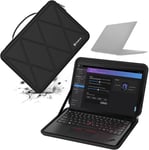 Housse De Protection Rigide En Eva Compatible Avec 13 Pouces Lenovo Thinkpad X1 Nano Gen 3, Pour Thinkpad X1 Nano, Pour Lenovo Thinkbook 13X Gen 2 Ordinateur Portable Sacoche (X8021)