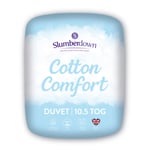 Slumberdown Cotton Comfort 10.5 Tog Duvet - Single