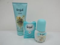 Fenjal Creme Body Wash 200ml, Soap 100g & Roll on 50ml