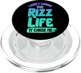 The Rizz Life - Jeu amusant Alpha Gen Z Slang Rizz PopSockets PopGrip pour MagSafe