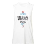 Reebok Women's Graphic T-Shirt White M