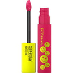 Läppstift - Maybelline New-York - Superstay Matte Ink Moodmakers - N°460 Optimist - 5ml - Ej vattentålig