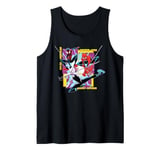 Marvel Spider-Man Miles Morales Ghost-Spider Web-Swing Trio Tank Top