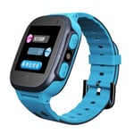 Montre Connectée Enfant Sos Appel Voix Chat Positionnement Sécurité Waterproof Bleu Yonis