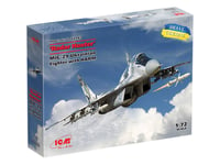 ICM 72143 1:72 Radar Hunter, MiG-29 9-13 Ukrainian Fighter with HARM missiles