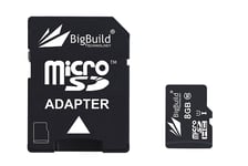 8GBMicro MicroSD Memory card for NextBase iN-CAR CAM 202 Lite DashCam 80MB/s