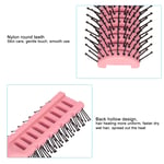 (pink)Antistatic Hairbrush Vent Massage Brush Styling And Blow Dryer Brush