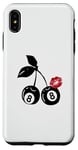 Coque pour iPhone XS Max Rouge à lèvres Esthetic Cherry Ball 8 Kiss