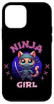 Coque pour iPhone 12 mini Ninja Girl T-Shirt