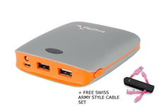 Genuine Enerplex Jumpr Prime 10400mAH PowerBank + 3 in 1 charge/sync cable