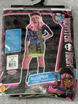 MONSTER HIGH Howleen Wolf Fancy Dress Costume 5-7 Years Dress Jacket Halloween