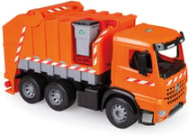 Lena Giga Trucks Garbage Truck Arocs With Labels, Søppelbil, Garbage Truck, 3 År, Plast, Grå, Oransje