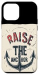 Coque pour iPhone 12 mini Superbe costume de discours pour marin Raise the Anchor