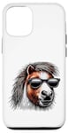 Coque pour iPhone 12/12 Pro Shetland Pony s Funny Shetland avec attitude