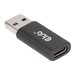 Club 3d usb type c 3.2 gen1 female to usb 3.2 gen 1 type a male adapter