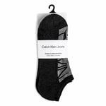 Calvin Klein 100% Authentic Mens 3-Pack Cotton Cushion No Show Socks Grey Combo