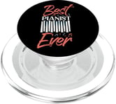 Piano Teacher Pianist Best Pianist Ever PopSockets PopGrip for MagSafe