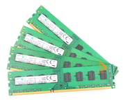 32GB Samsung 4x 8GB PC3 12800U 2RX8 DDR3 1600MHz CL11 Memory RAM DIMM Desktop @d