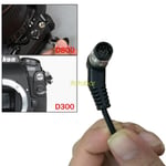 Timer Remote Shutter Removable Cord For Nikon D810 D800 D800E D4 D200 D300 D700