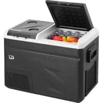 Vevor - Refrigerateur Portable 36 l, Mini Frigo de Voiture 12 v avec Fonction de Fabrication de Glace, Glaciere a Double Zone -20 °c a 20 °c