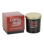 Vampire Blood Candle Black Red Glass Jar Gold Lid Gathic Home Fragrance Decor