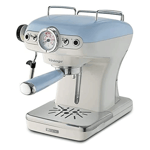 Ariete Retro Style Espresso Coffee Machine Maker & Built-in Milk Frother -AR8915