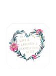 The Proper Mail Company Foliage Heart Wedding Card