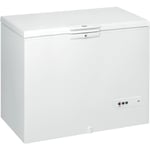 Congélateur coffre - WHIRLPOOL WHM46122FR - 437L - Classe E - L 140,5 cm x H 91,6 cm - blanc